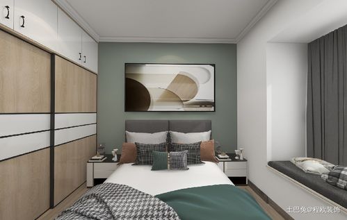 78平现代简约二居装修效果案例 品质生活的现代风尚实景赏析